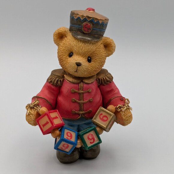 Cherished Teddies Jeffrey "Striking Up Another Year" (176044) 1996 - Picture 1 of 9